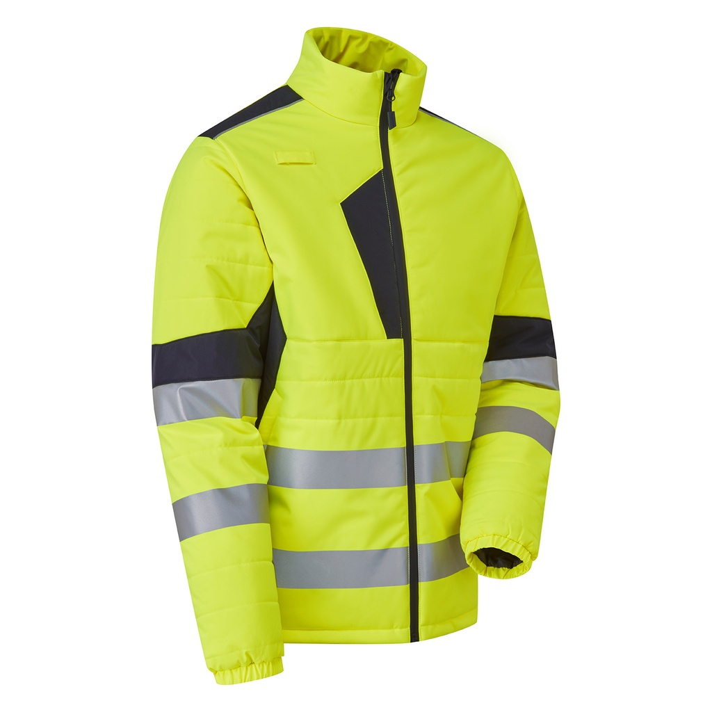 [SYH-058C1] HV System Eco Two Tone Yellow Thermal Baffle Jacket (Small)