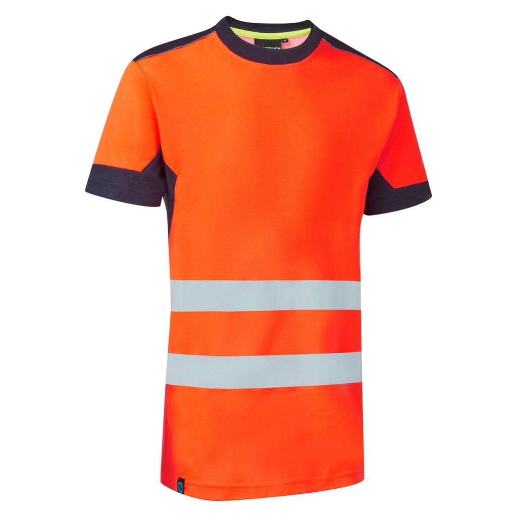[SYH-353D1] System Hi-Vis Eco CottonCool Orange T-Shirt (Small)