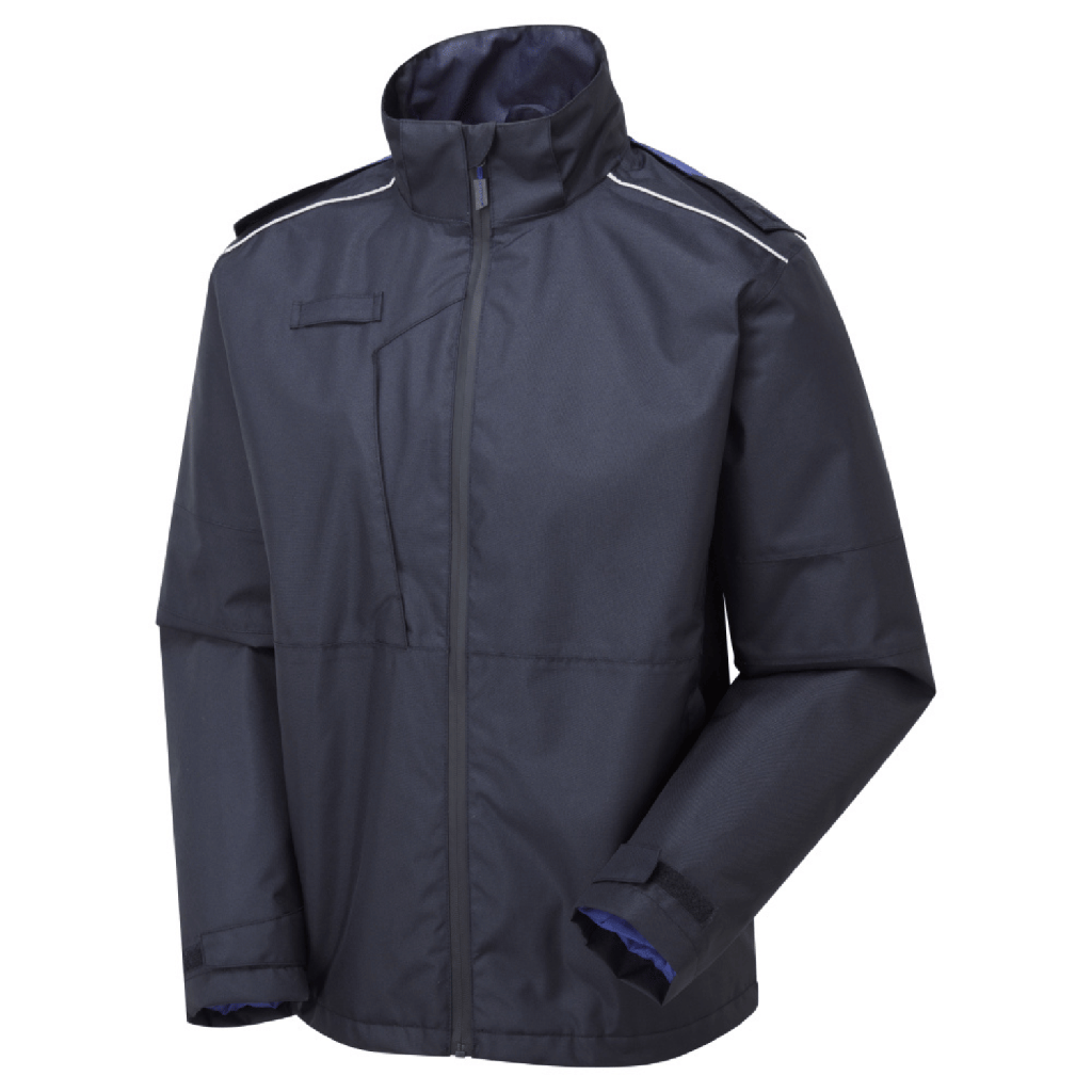 [SYS104-NRS] System Eco Navy/Royal Blue Winter Jacket (Small)