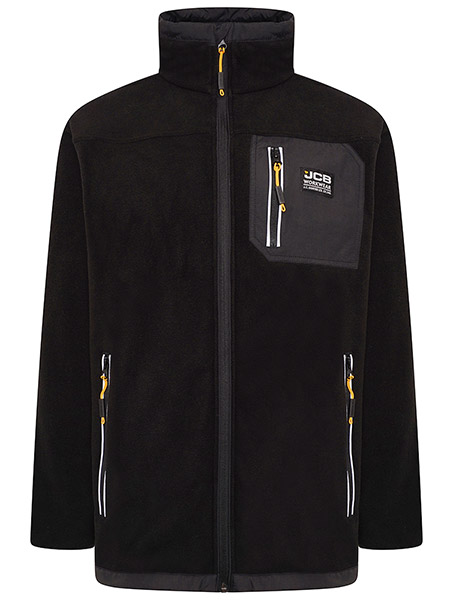 [DY2Q-S] JCB Workwear Trade Fleece Full Zip (S)