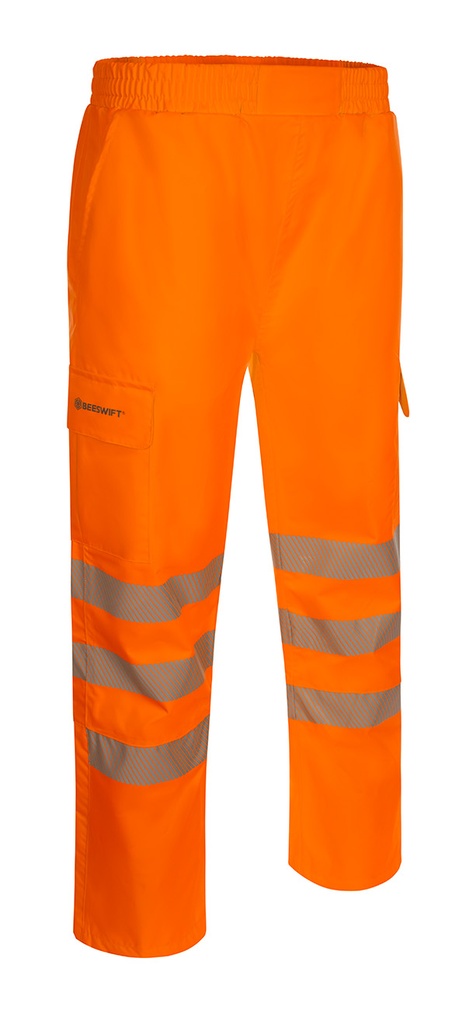 [WBITORXS] Beeswift Womens Hi-vis Birkdale Over Trouser (XS, Orange)
