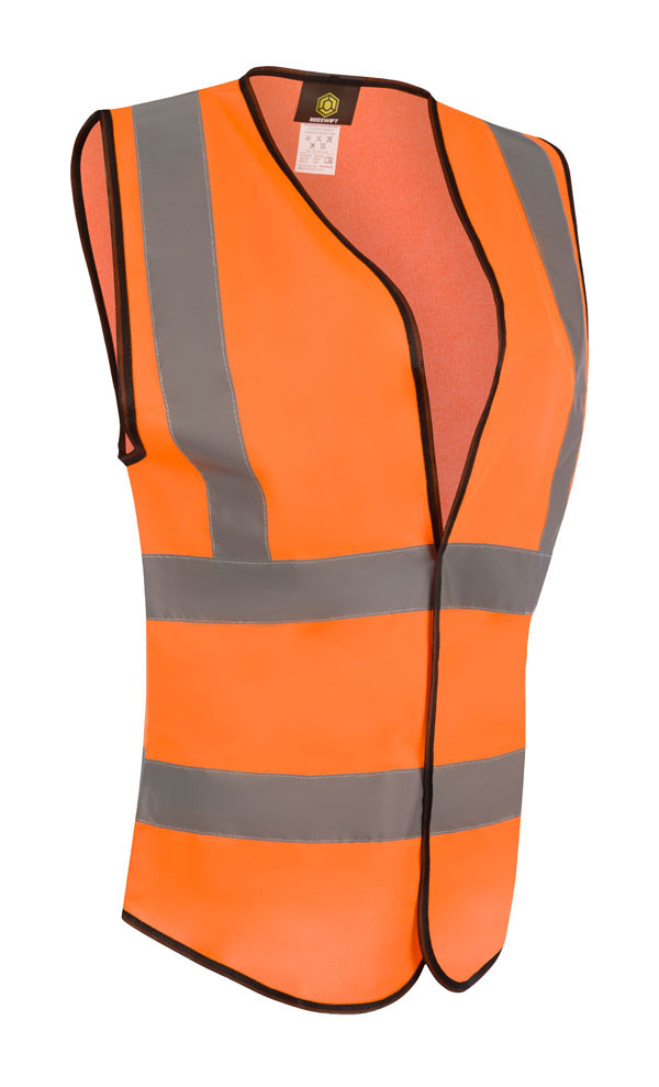 [WWCORXS] Beeswift Womens Hi-vis Waistcoat (XS, Orange)