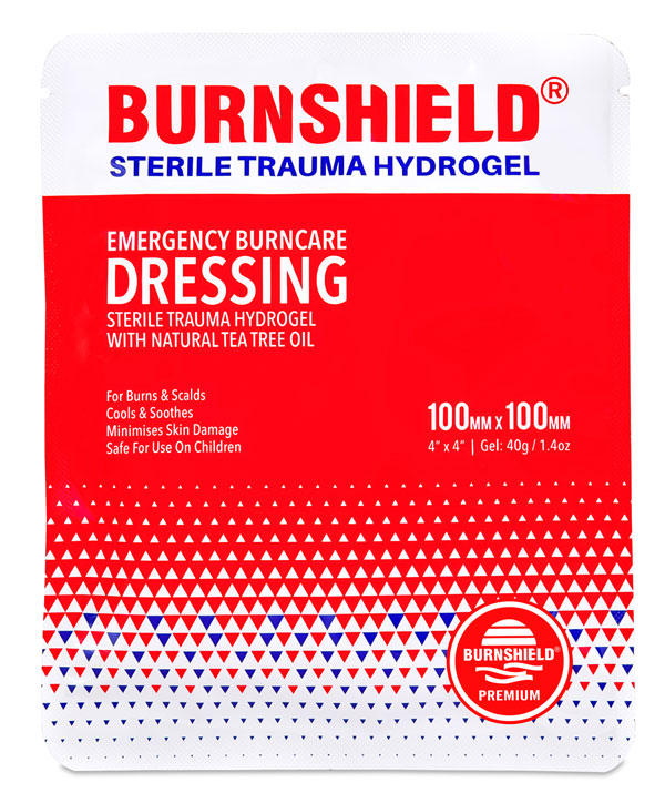 [CM2331] Burnshield Sterile Trauma Hydrogel Dressing 100MM x 100MM