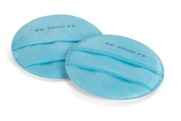 [BB3000PF] Beeswift Respirator Pre Filters (5 Pair Pack)