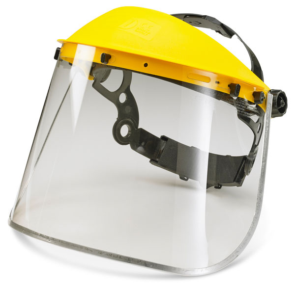 [BBMEFV8] Beeswift Metal Edge Face Visor 8"
