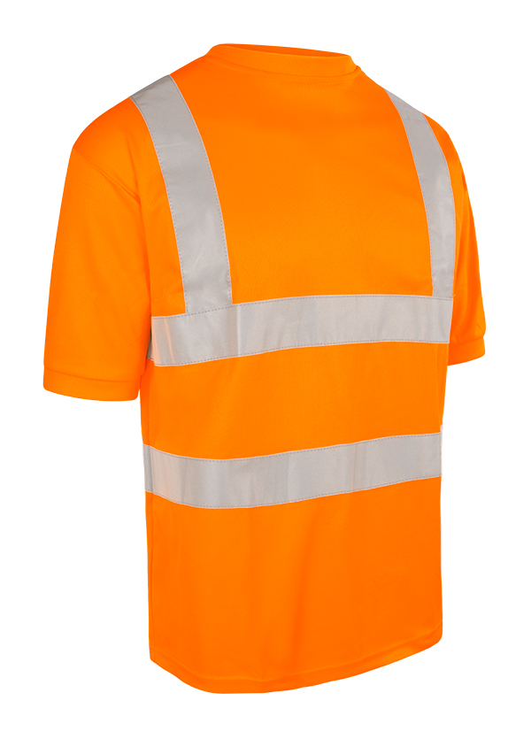 [BSCNTSENORS] Beeswift Crew Neck Hi-Vis Short Sleeve T-shirt (S, Orange)