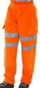 Beeswift Fleece Jogger Hi-Vis Trousers
