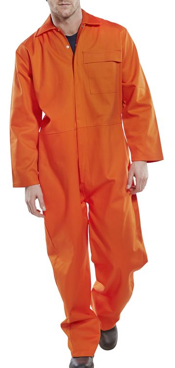 [CFRBSOR36] Beeswift Fire Retardant Boilersuit (36, Orange)