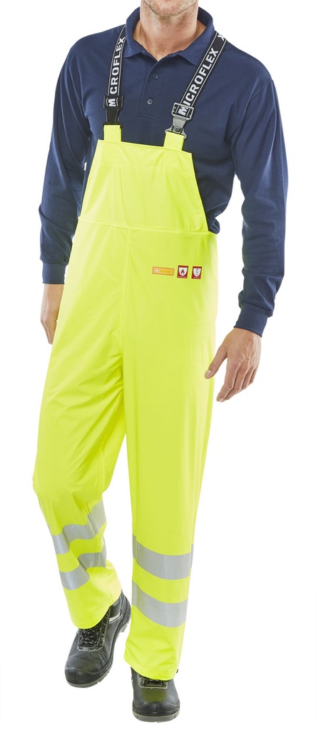 [CFRLR59SYM] Beeswift Fire Retardant Anti-Static Bib (M)