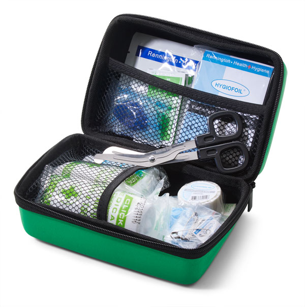 [CM0266] Click Medical BS8599-1 Travel First Aid Kit in Small FEVA Bag