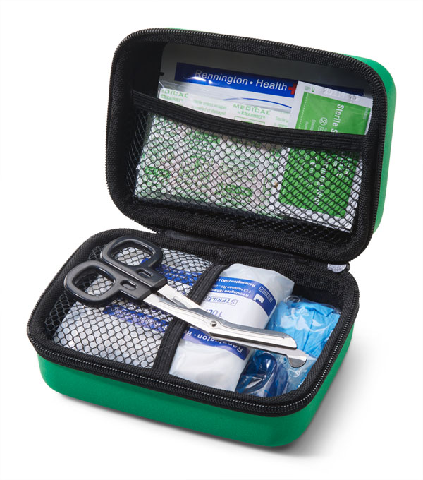 [CM0270] Click Medical BS8599-2 Small Travel First Aid Kit in Handy FEVA Bag