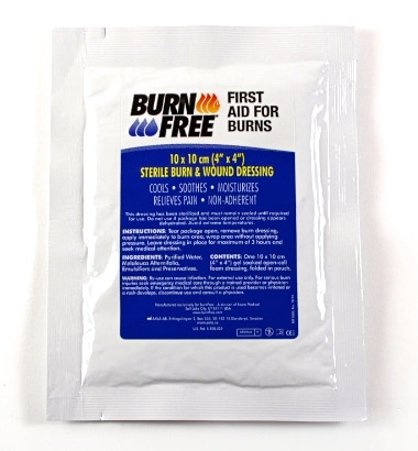 [CM0332] Burn Free Burns Dressing 10 X 10CM