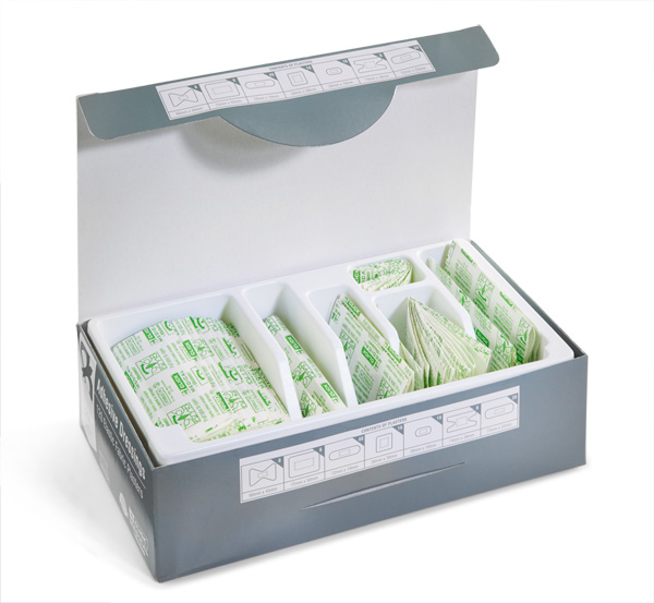 Click Medical Fabric Plasters Assorted Box 120 (120 Pack)