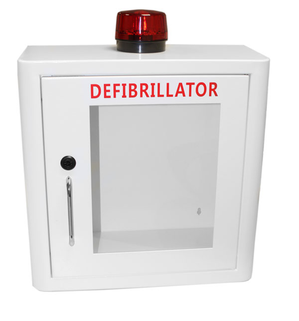 [CM1217] Click Medical Defibrillator Mild Steel Wall Cabinet Internal