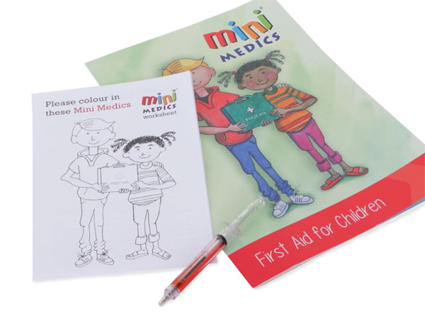 Mini Medics First Aid for Children Pack with Syringe Pen
