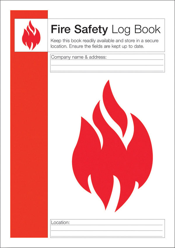 [CM1325] Click Medical Fire Safety Log Book
