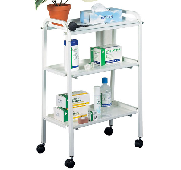 [CM1703] Click Medical Three Tier Trolley