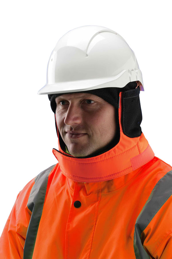 [CNS50HVOEDFC] Centurion Hi-Vis Safety Helmet Frost Cape