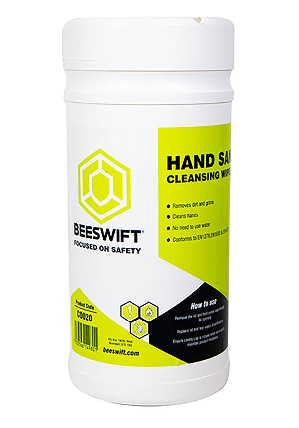 [CO020] Beeswift Hand Sanitising Cleansing Wipes