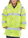 Beeswift Hi-Vis Fleece Lined Traffic Jacket