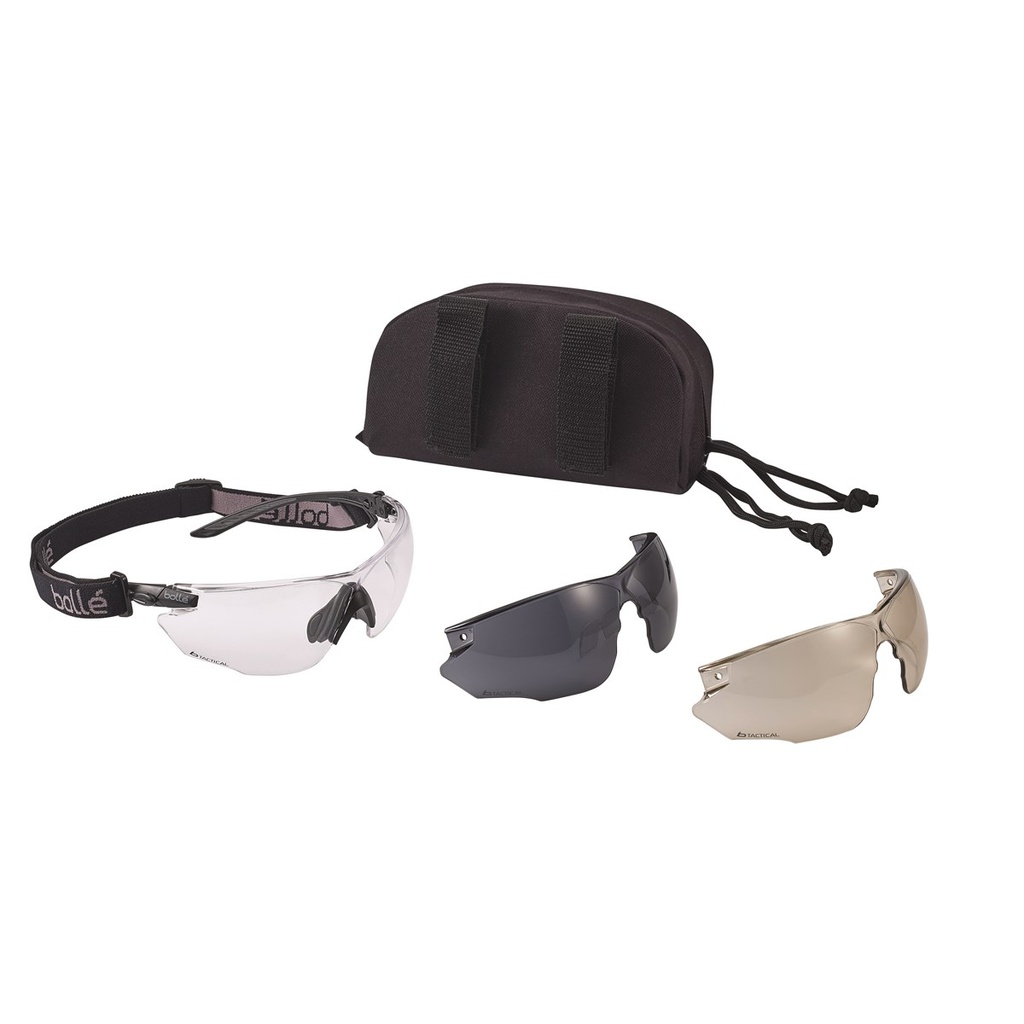 Bolle - Combat Kit - Black Frame (COMBKITN)