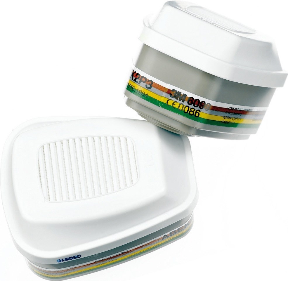 3M™ Gas, Vapour and Particulate Filter ABEK2P3 R +, 6099