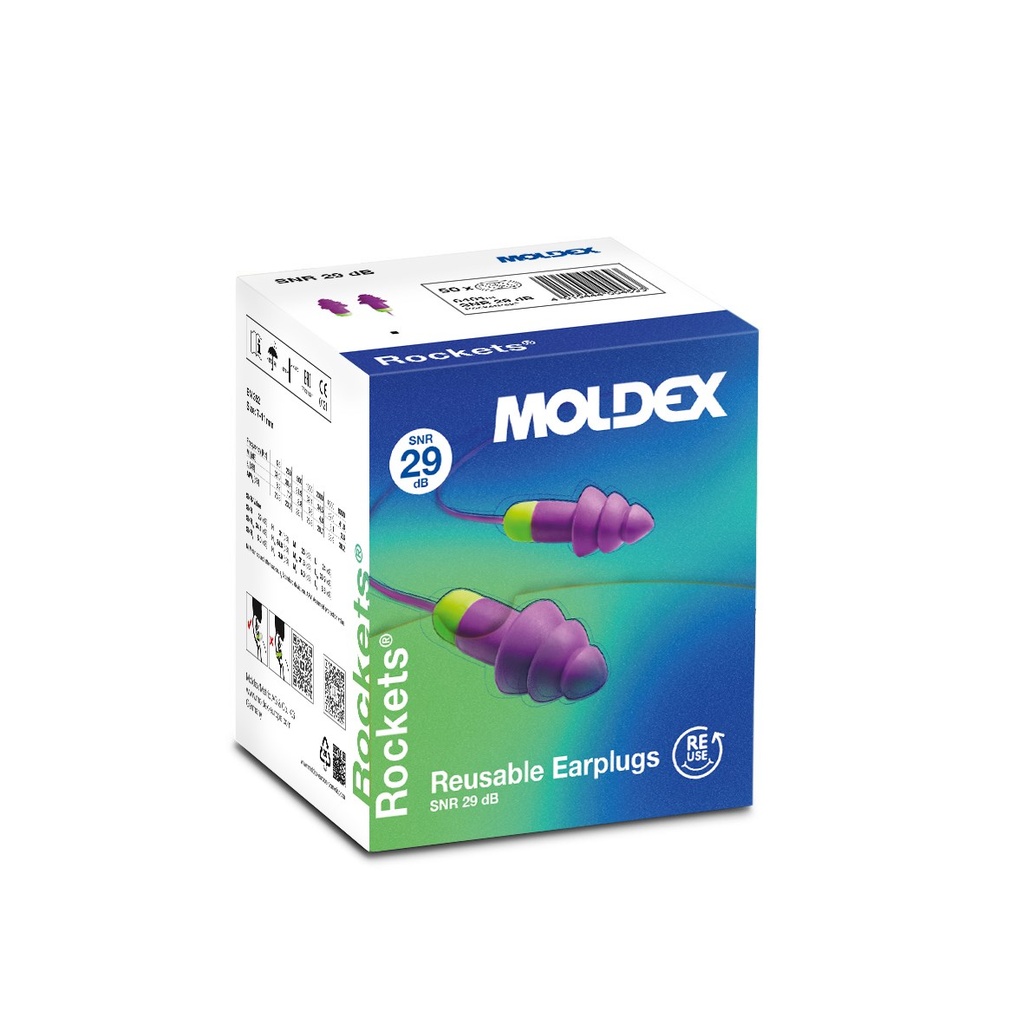 [EA/MOL/ROCKETCD-6401] Moldex 6401 Rockets - 29 SNR