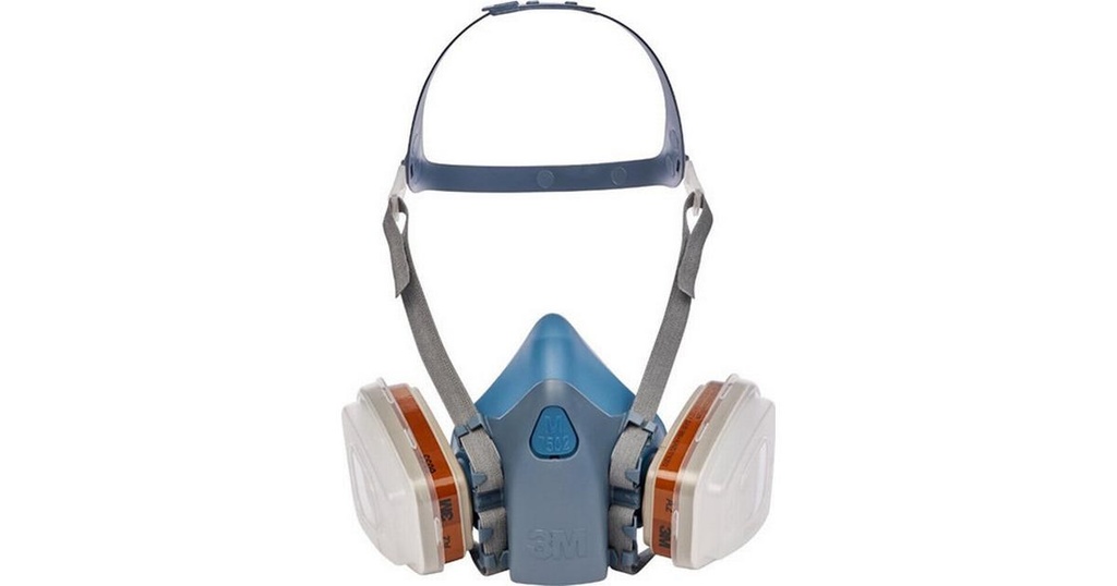 3M™ Reusable Half Mask Respirator Kit, A2P3 R Filter, Medium Mask, 7523M