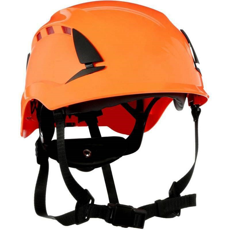 [HD/3M/X5007VE/OR] 3M SecureFit X5000 Safety Helmet, Vented, 1000V, Orange