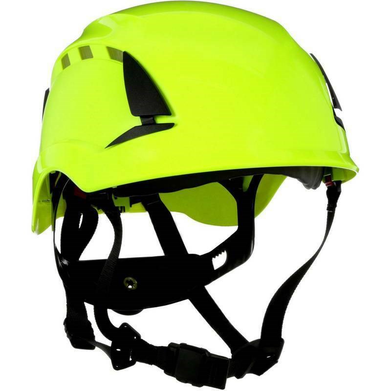 [HD/3M/X5014VE/HGN] 3M SecureFit X5000 Safety Helmet, Vented, 1000V, Hi-Viz Green