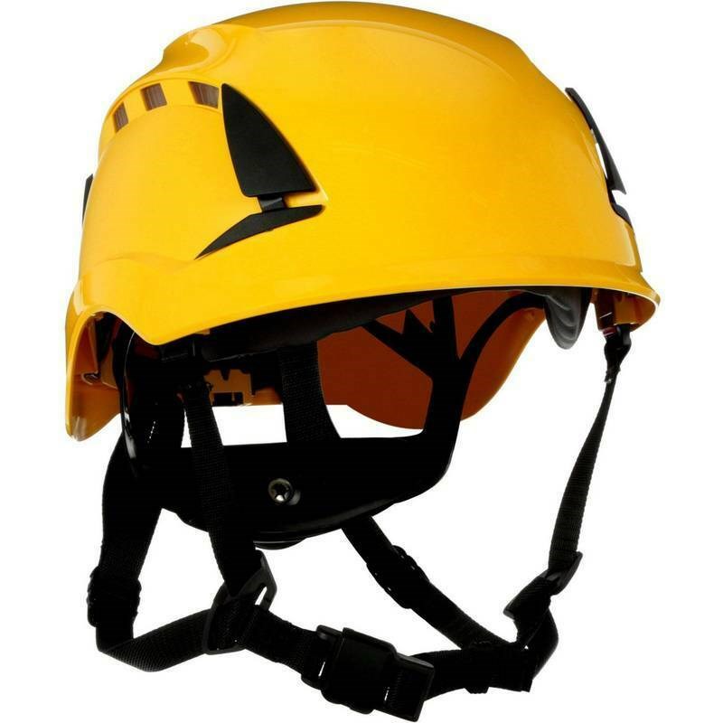 [HD/3M/X5002VE/YE] 3M SecureFit X5000 Safety Helmet, Vented, 1000V, Yellow