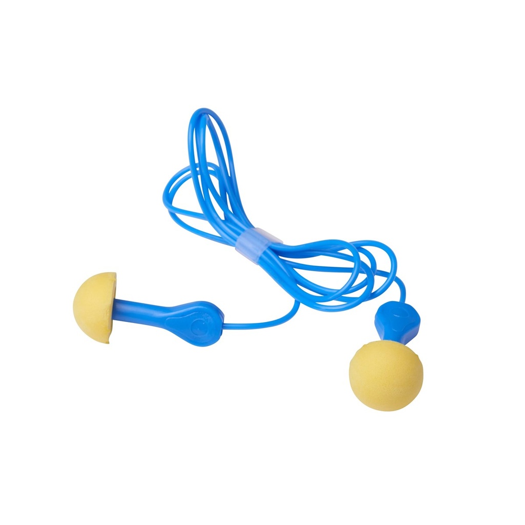 [EA/EAR/EXPRESS-CD] 3M™ E-A-R™ Express™ EX-01-001 Earplugs, 28 dB, Corded, 100 Pairs/Box