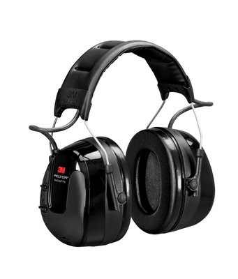 [EA/PELT/HRXS221A] 3M™ PELTOR™ WorkTunes® HRXS221A Pro AM/FM Radio Headset, 32 dB, Black, Headband