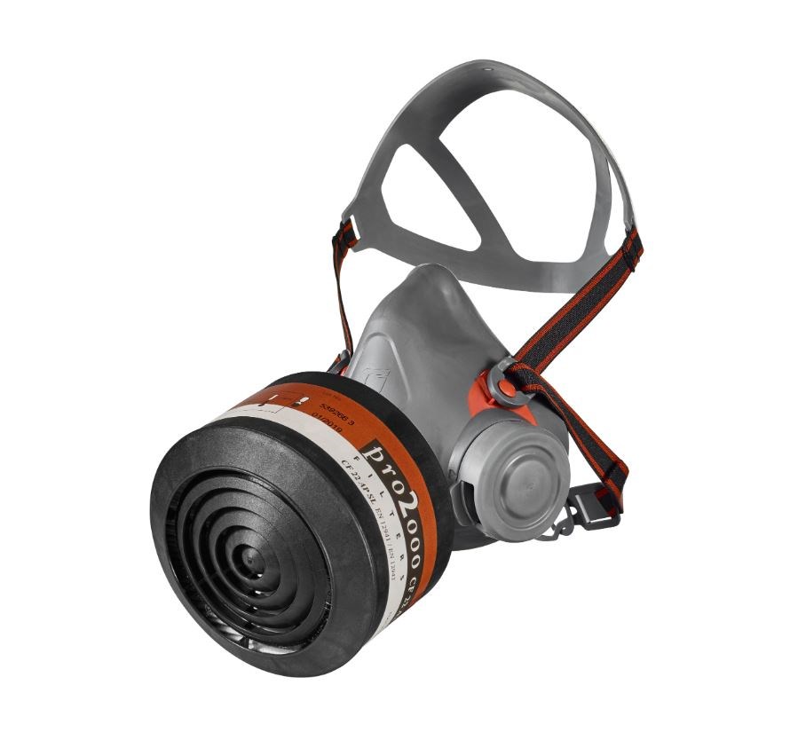 3M™ A2P3 Filter and Half Mask Respirator Kit, Small (HF-3014)