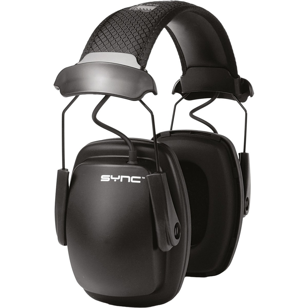 [1030111] Howard Leight Sync® Black Stereo Earmuffs EU (1030111)