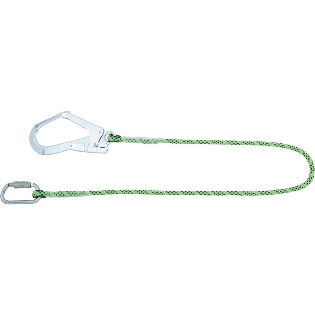[FA/HW/1032340] Miller® Kernmantle Single 1.5m Restraint Lanyard - Kern. + 1QT+1GO55 1.5m (1032340)