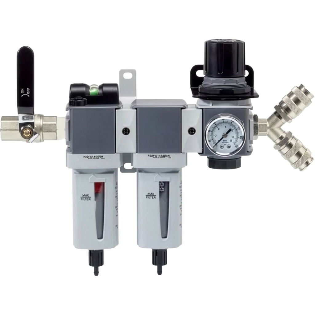 [RE/NO/1763903] North® Clearflow 3 - Clearflow 3 Wall Mounted 2CEJN Outlets (1763903)