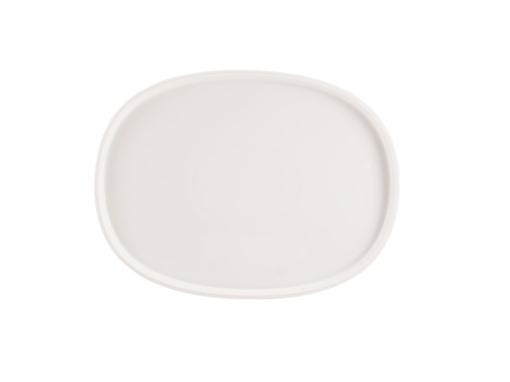 [BC-N162930] Genware Porcelain Oval Presentation Plate 30cm/ 12" (Pack of 4)