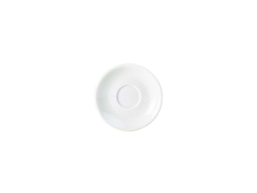 [BC-N182115] Genware Porcelain Saucer 16cm/ 6.25" (Pack of 6)
