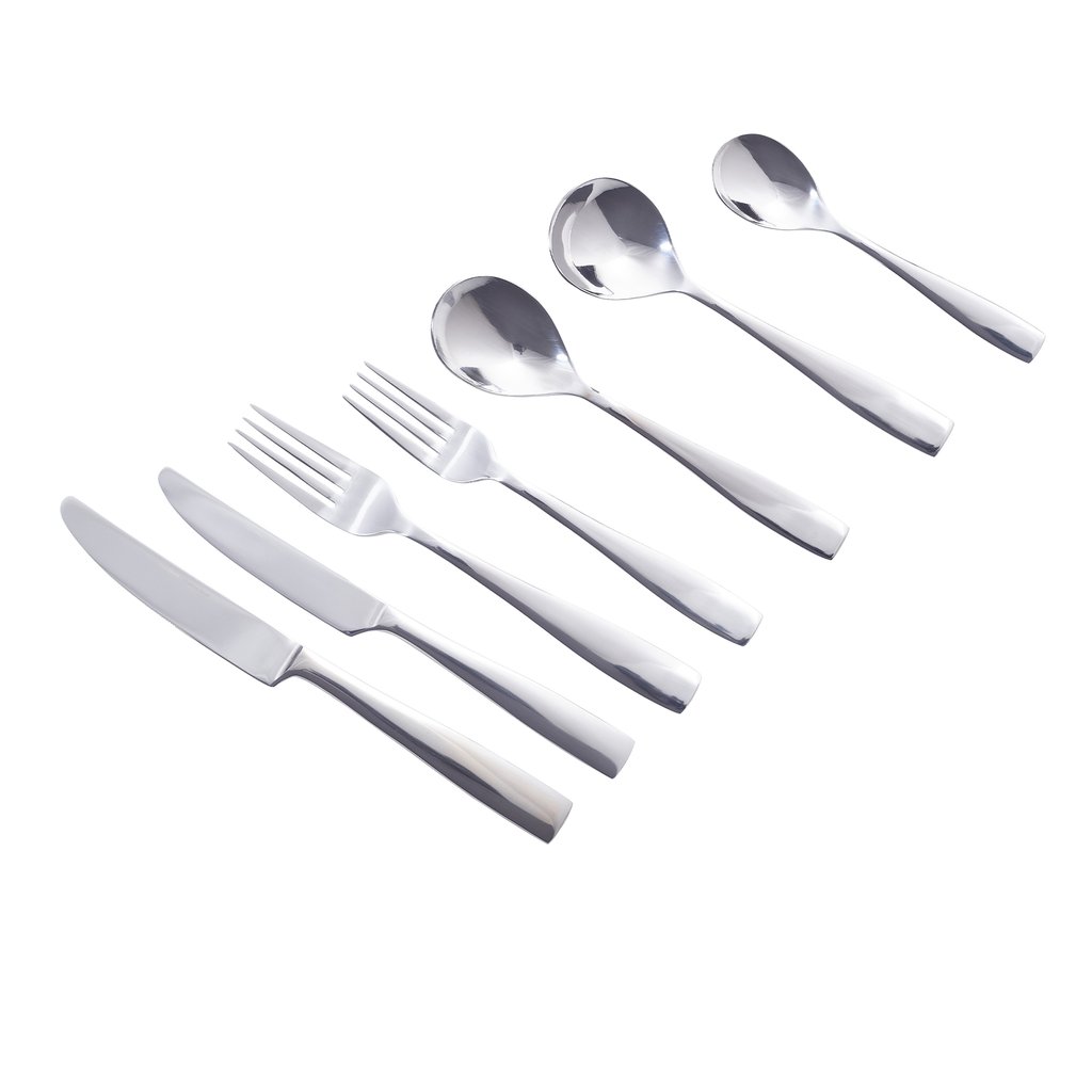 [BC-N7PCS-SQUARE] Square Pattern 7Pcs Sample Cutlery Set