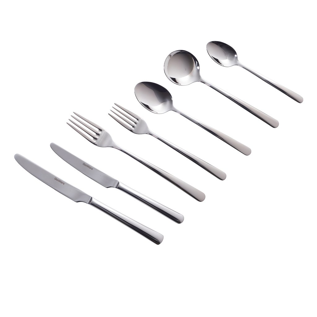 [BC-N7PCS-MESSINA] GenWare Messina Pattern 7Pcs Sample Cutlery Set