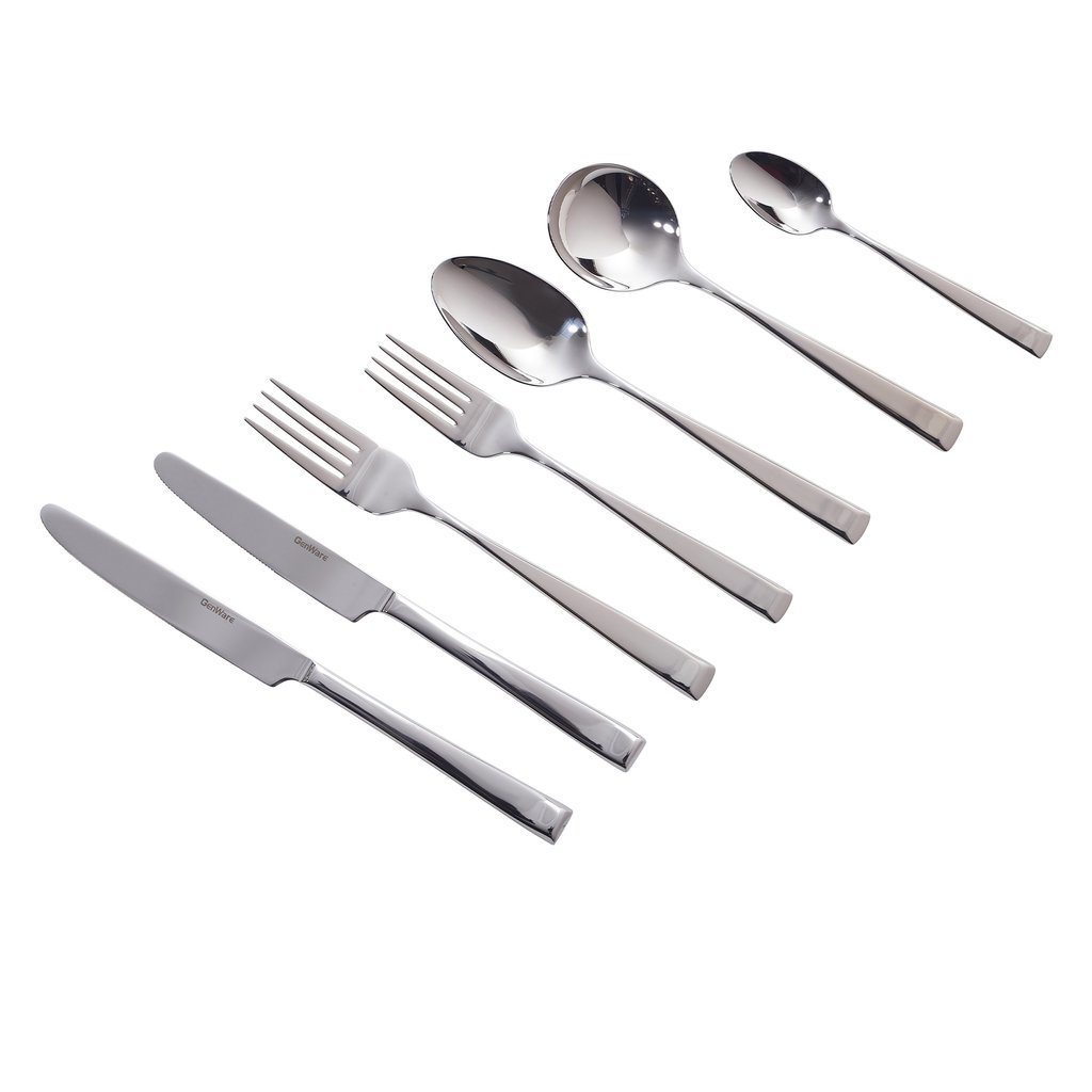 [BC-N7PCS-TARANTO] GenWare Taranto Pattern 7Pcs Sample Cutlery Set
