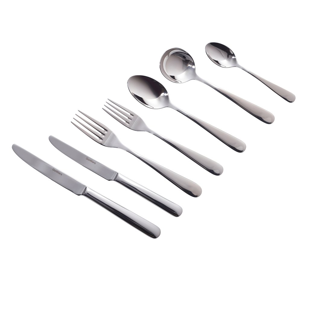 [BC-N7PCS-PALERMO] GenWare Palermo Pattern 7Pcs Sample Cutlery Set
