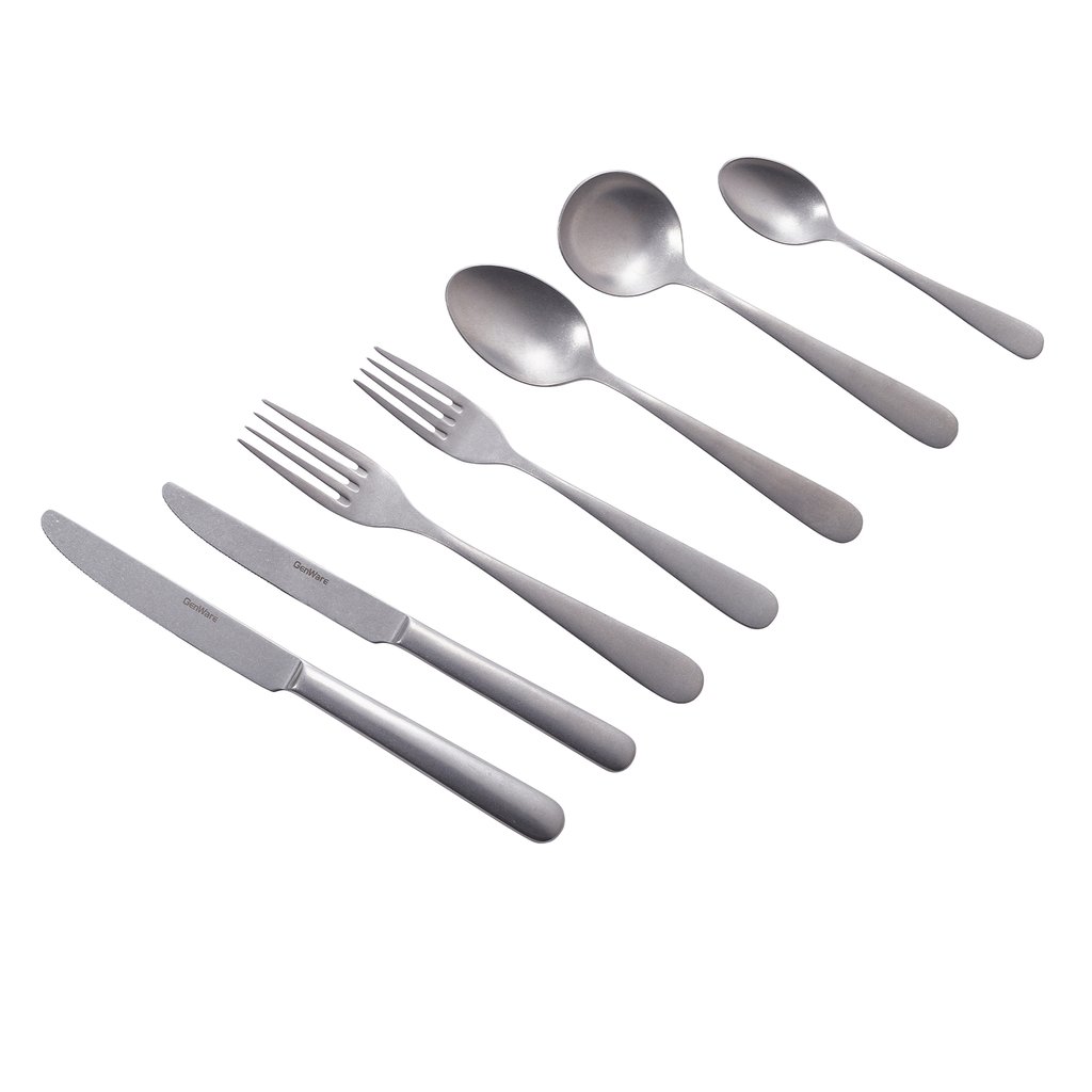 [BC-N7PCS-PALERMO-V] GenWare Palermo Vintage Pattern 7Pcs Sample Cutlery Set