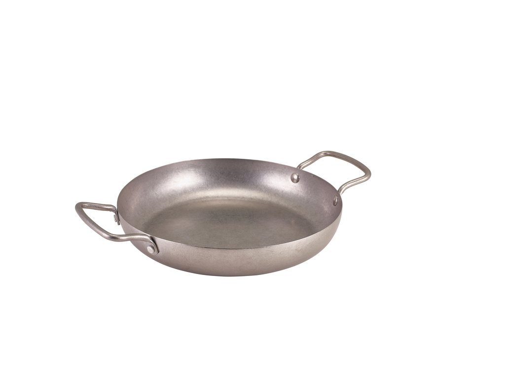 [BC-NSDPP24V] GenWare Vintage Steel Deep Paella Pan 24cm (Pack of 6)