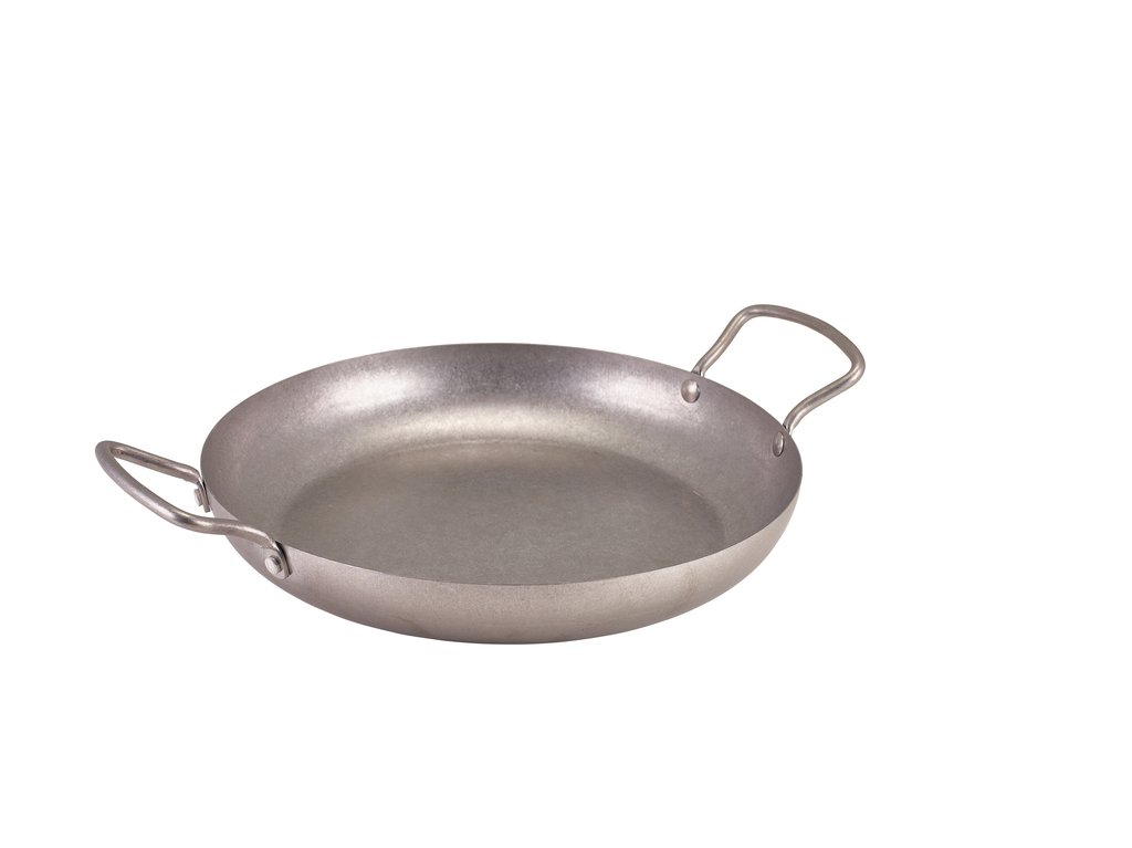 [BC-NSDPP28V] GenWare Vintage Steel Deep Paella Pan 28cm (Pack of 6)