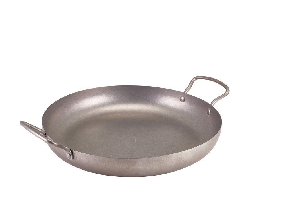 [BC-NSDPP32V] GenWare Vintage Steel Deep Paella Pan 32cm (Pack of 6)