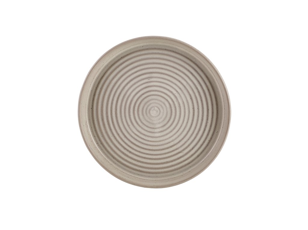 [BC-NPR-APC26] Antigo Porcelain Cinza Presentation Plate 26cm (Pack of 6)
