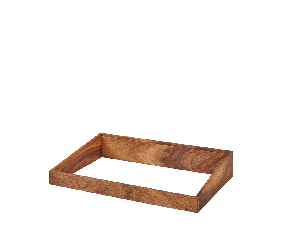 [BC-NWSS11] GenWare Acacia Wood Slanted Stand GN 1/1