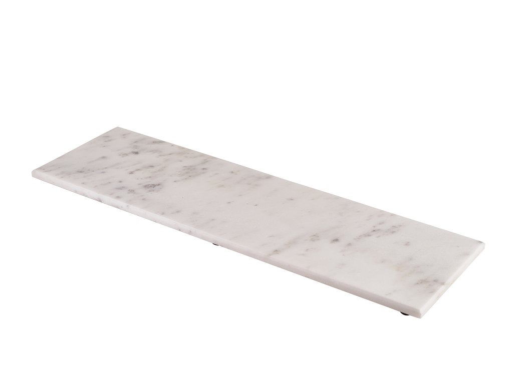 [BC-NMBL-5316W] GenWare White Marble Platter 53x16cm GN 2/4